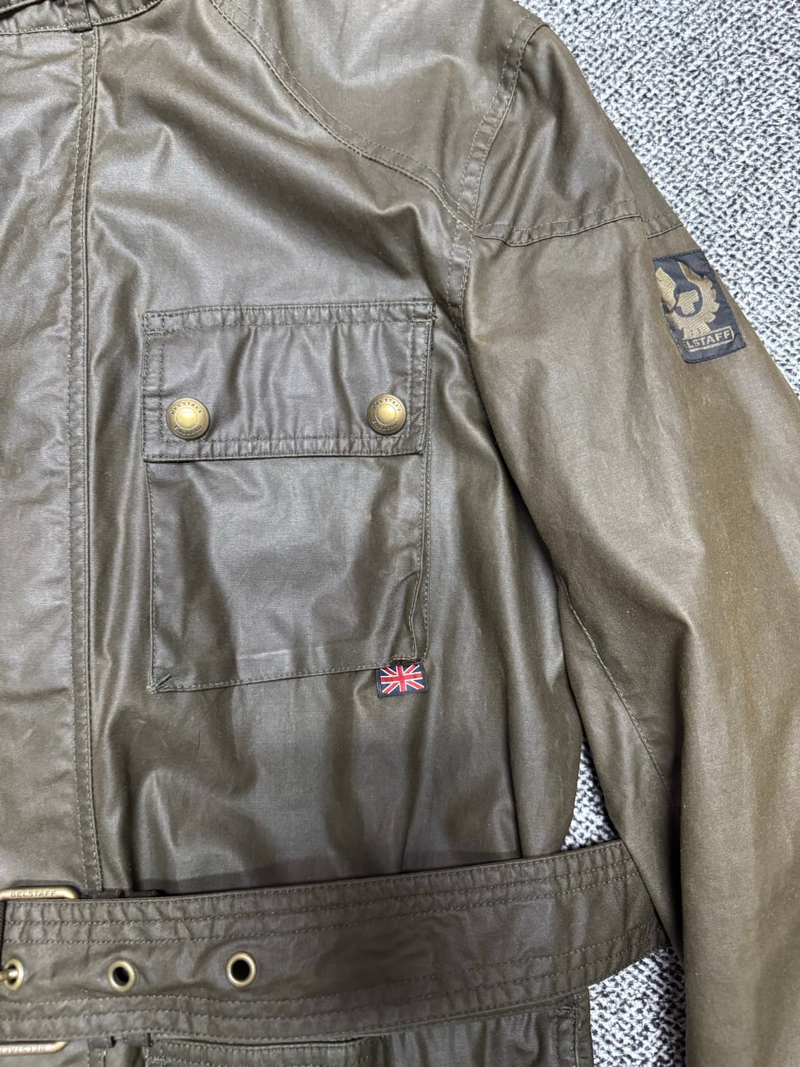 벨스타프 모터사이클 왁스자켓 상품이미지2