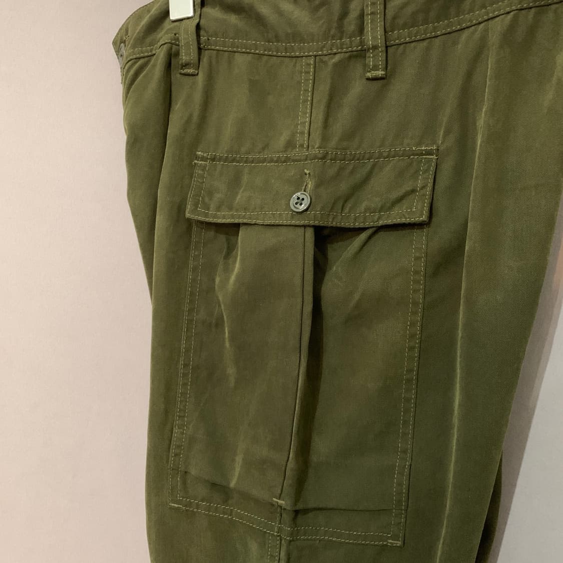 26인치 폴로 진스 텐셀 밀리터리 카고 팬츠 바지 상품이미지5