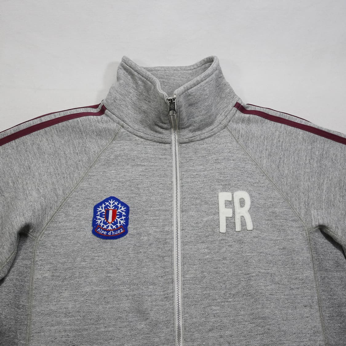 (착용컷) Kaiseidou honpo FRANCE 스웻 집업 자켓  상품이미지4