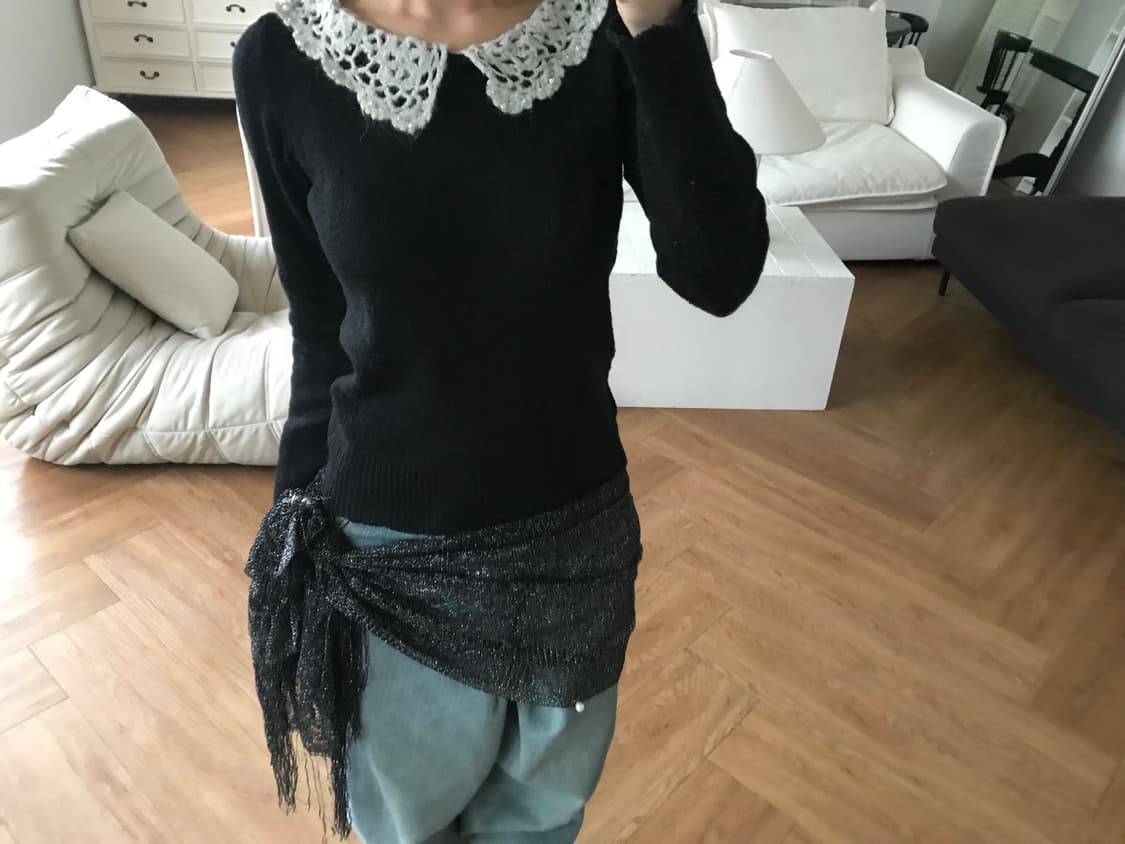 vintage lace knit 상품이미지2