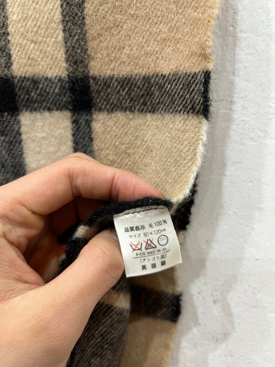 CREAGARAN 퓨어울 블랭킷 MADE IN SCOTLAND 상품이미지3