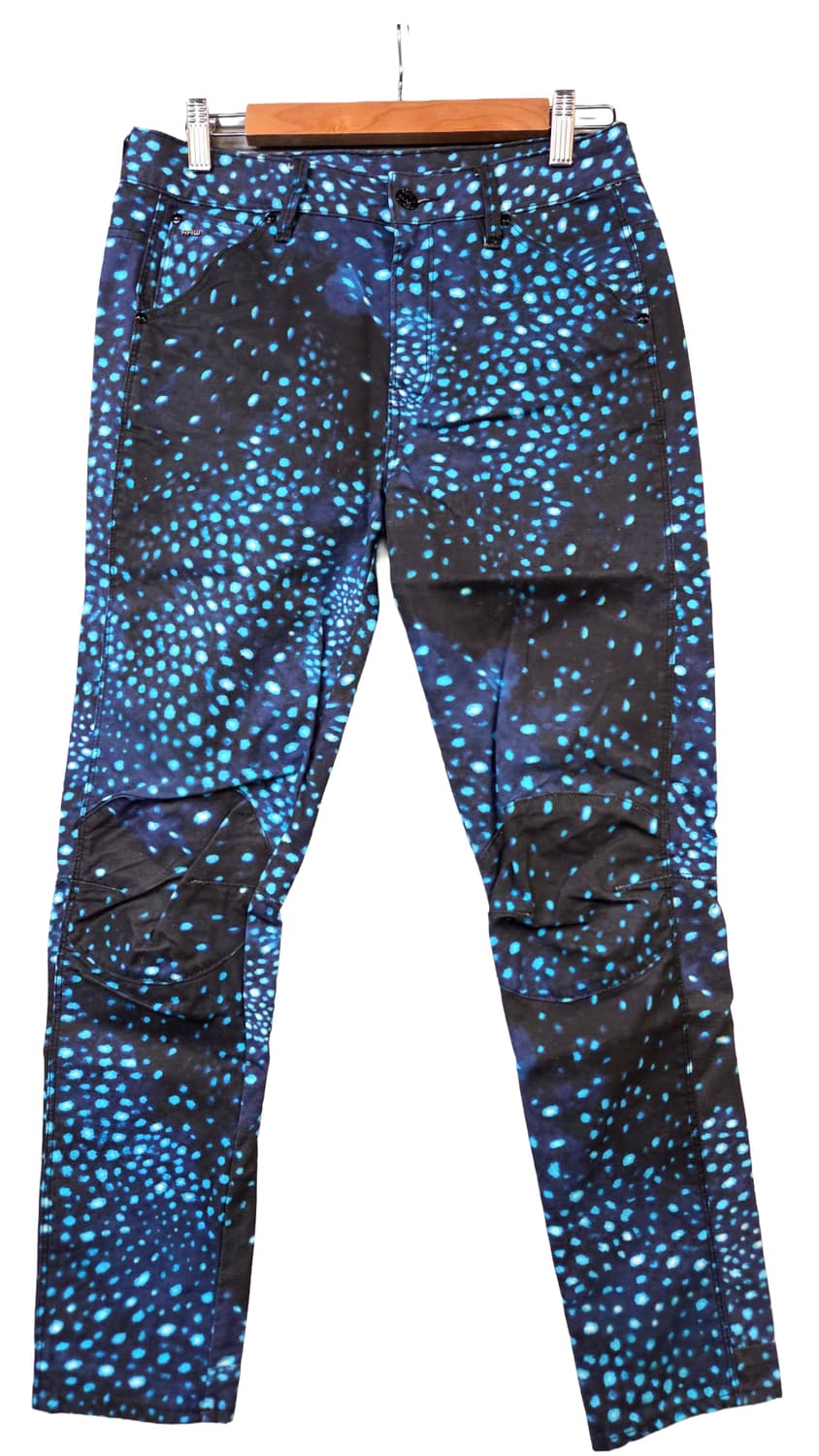 G-Star Raw 블루 도트 무늬 데님 팬츠(W26/L32)택없음 상품이미지1