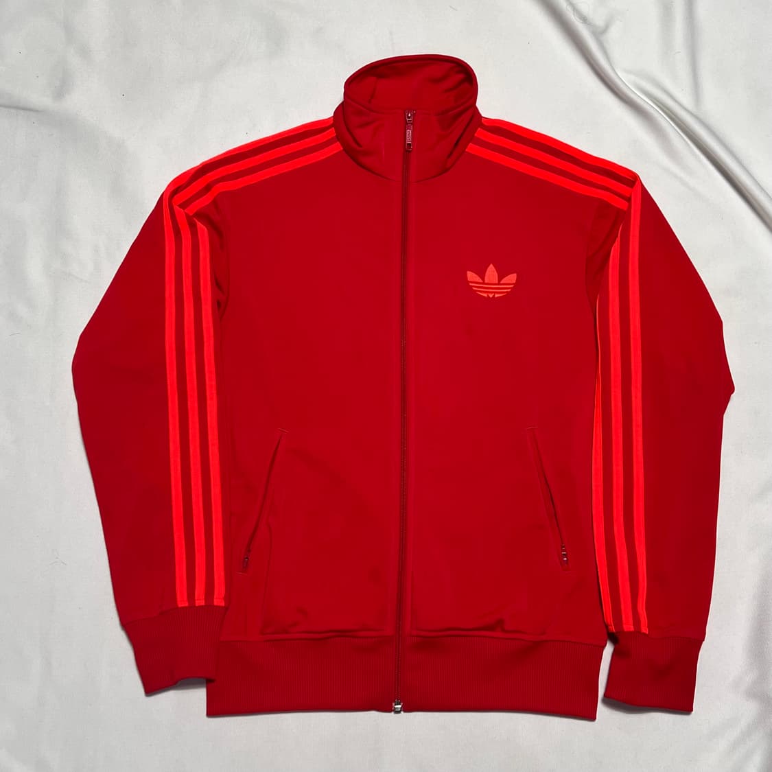 95 아디다스 파이어버드 레드 오렌지라인 트랙탑 상품이미지2