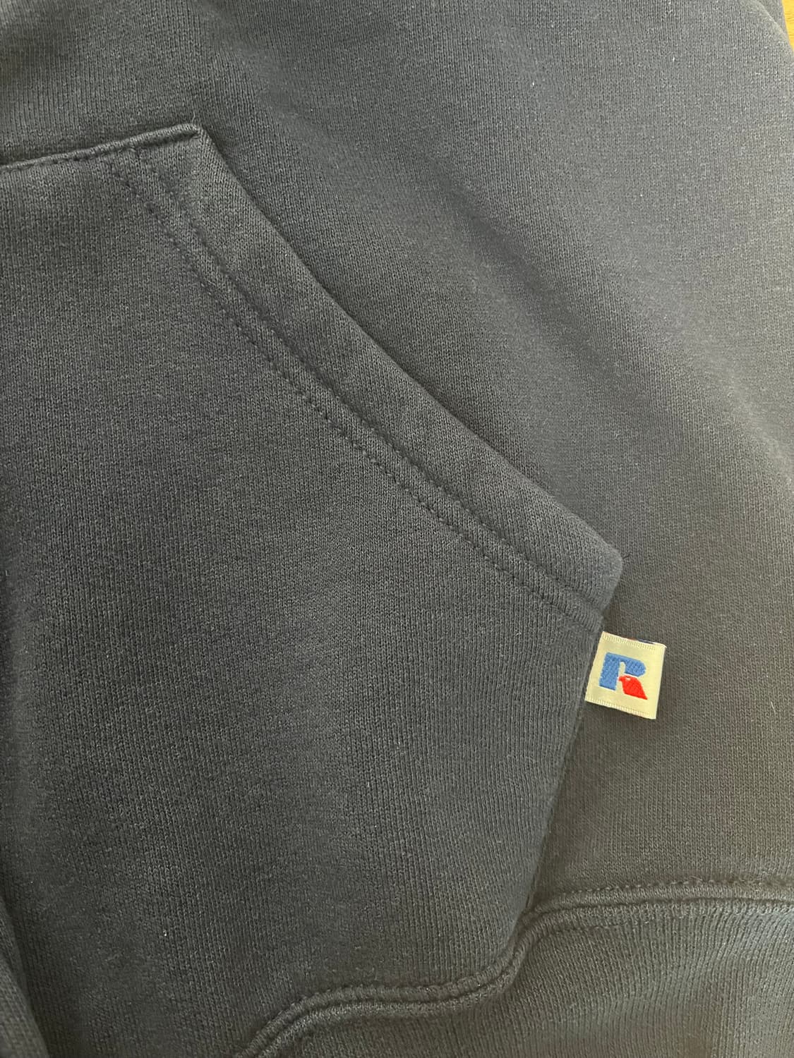 90s 러셀 후드집업 네이비 팜니다 상품이미지4