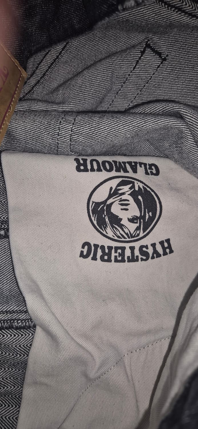 히스테릭 글래머 부츠컷 킨키 데님팬츠(흑청,부츠컷.플레어) 상품이미지4