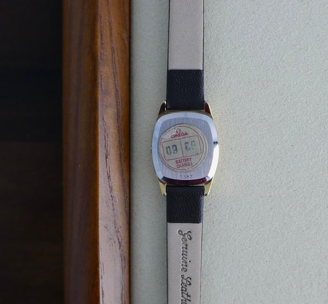 오메가 빈티지 드빌 쿼츠 여성용 시계 상품이미지4