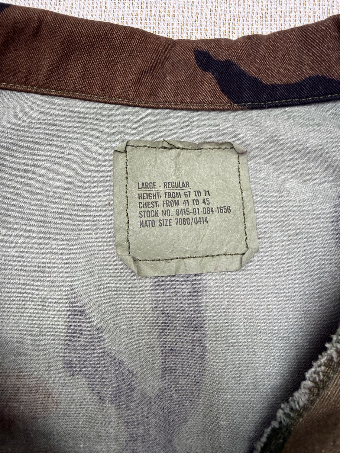 90s U.S Army  Woodland BDU jacket L/R 상품이미지2