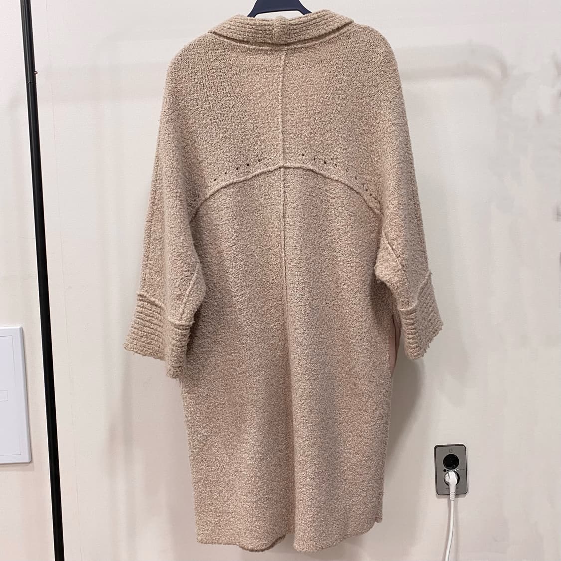 한섬 시스템 부클 울 롱 가디건 상품이미지2