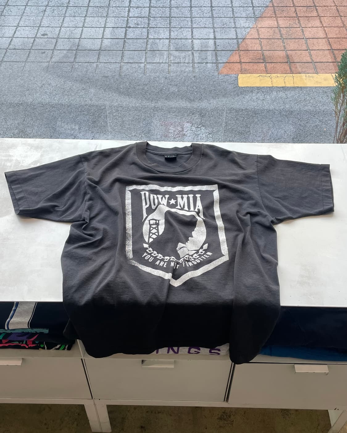90’s USA POW · MIA T-shirt XL  상품이미지6