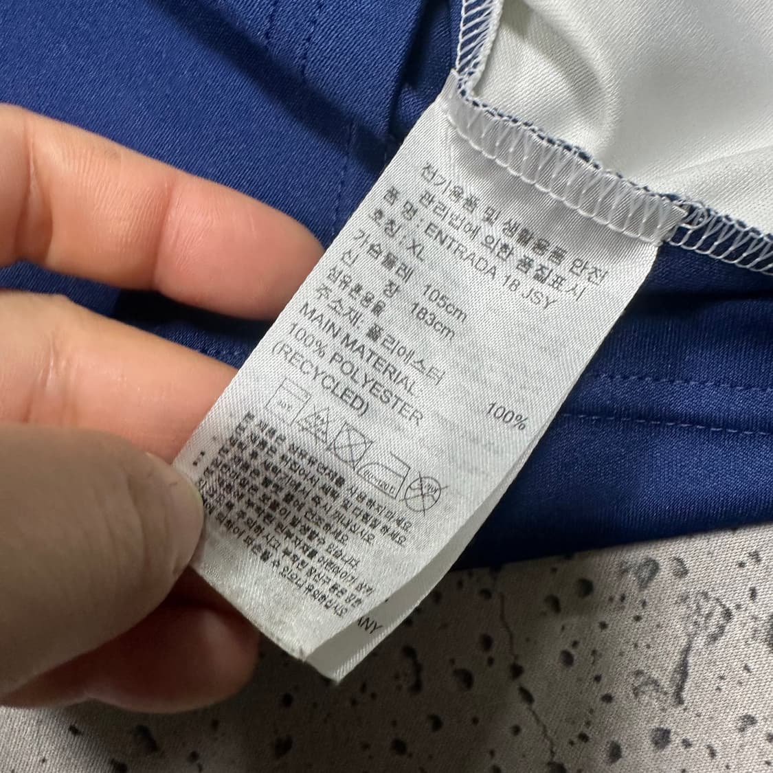 ✨ (바배) 아디다스 네이비 링거 반팔티 상품이미지4