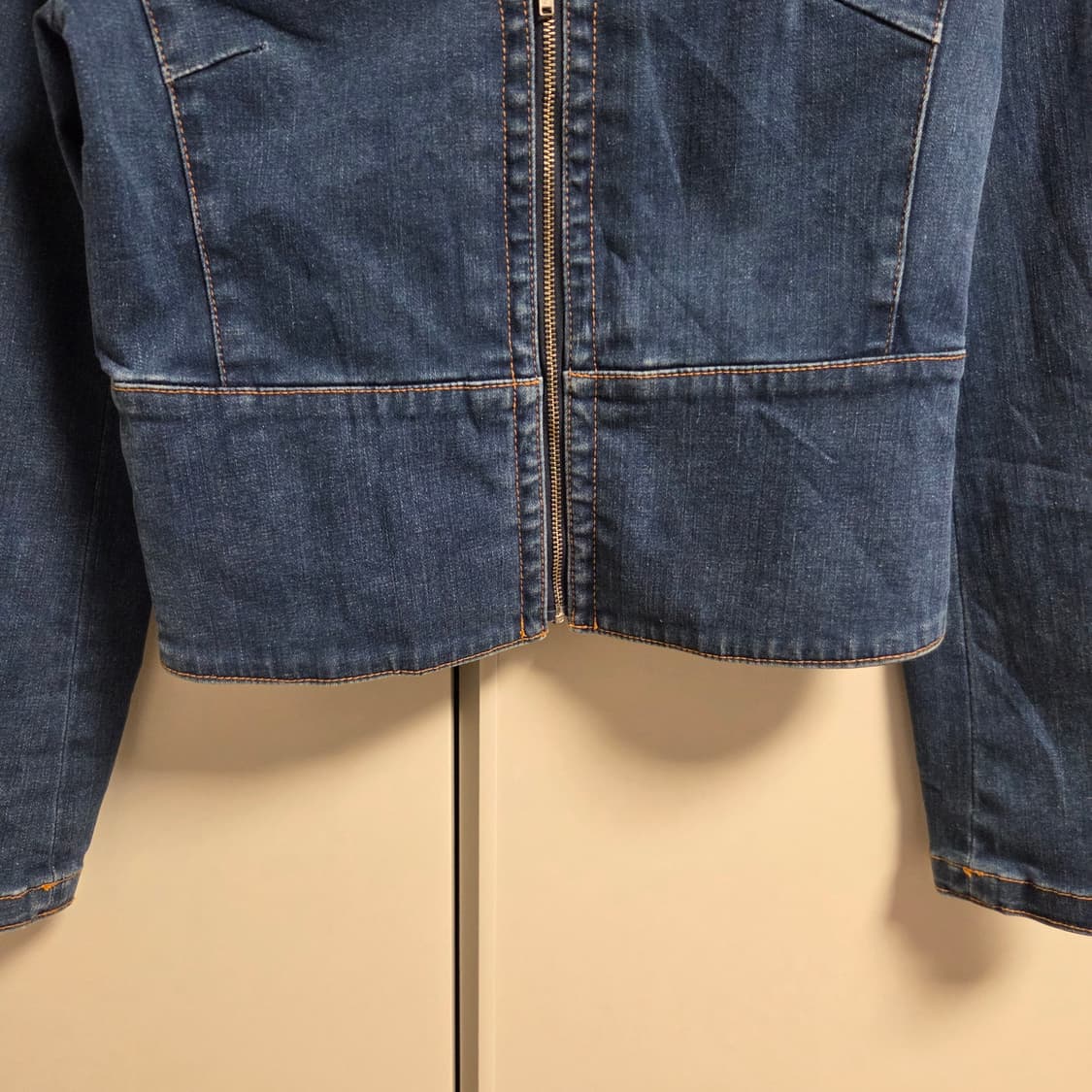 일본제 Double Standard 데님자켓 집업 M 상품이미지4