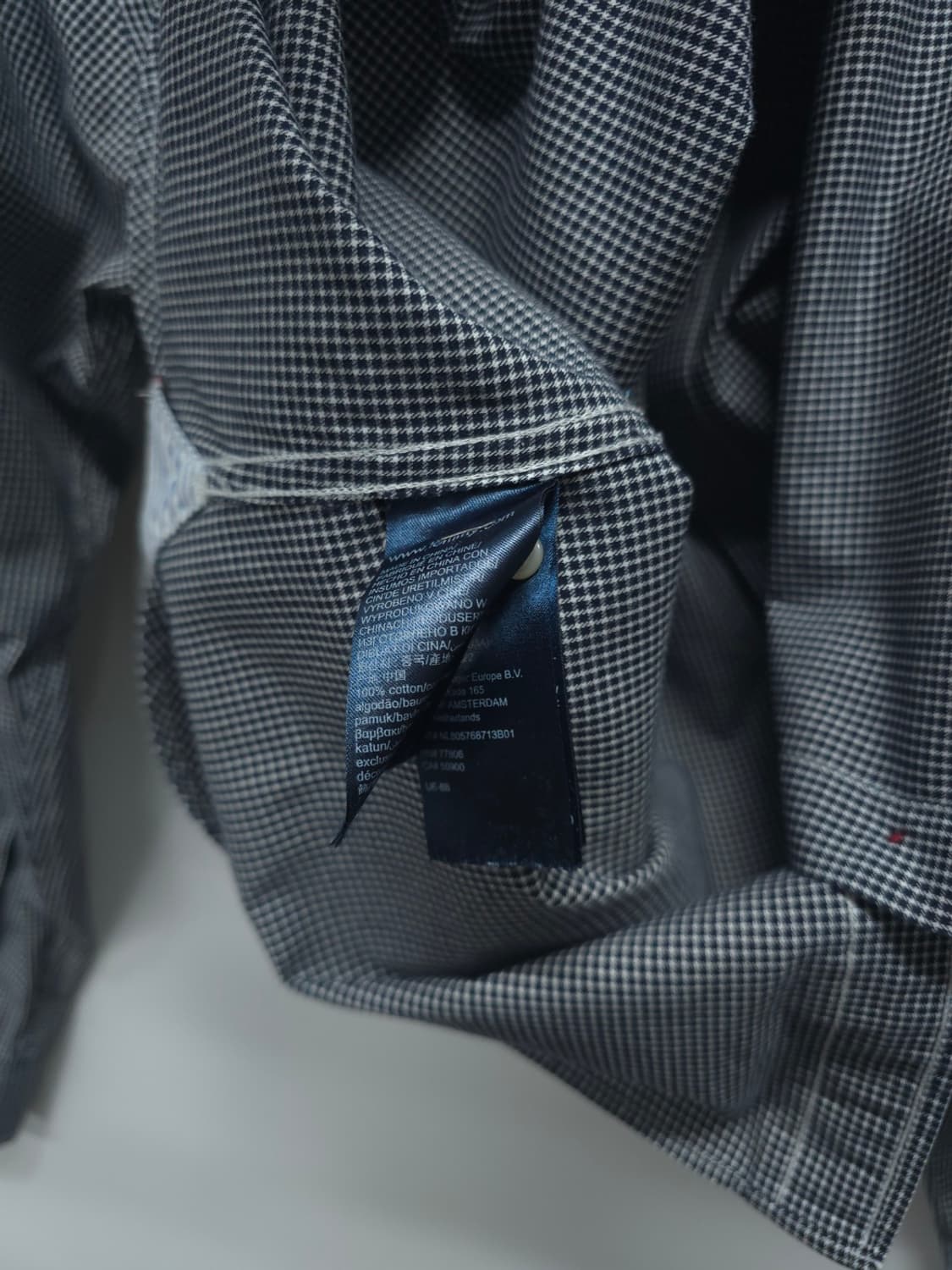 타미힐피거 레귤러핏 잔체크셔츠 ( 95~100 ) 상품이미지10