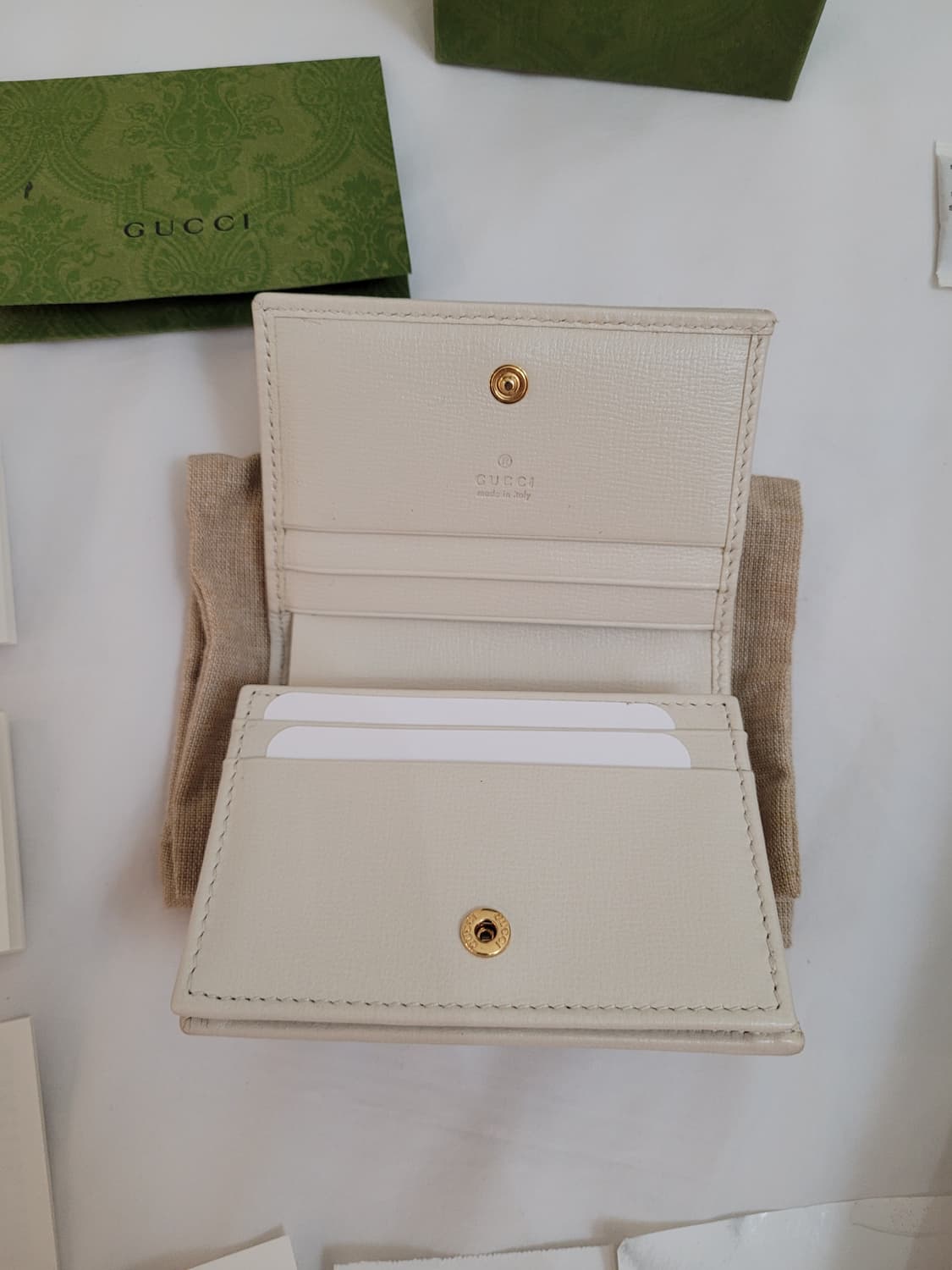 (새상품급) 구찌 홀스빗 1955 카드케이스 지갑 상품이미지8