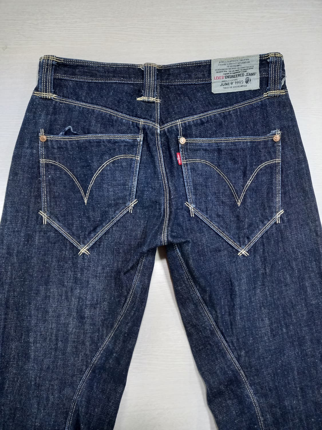 31 리바이스 엔지니어드 리오셀 일자진 진청 31-475 상품이미지4