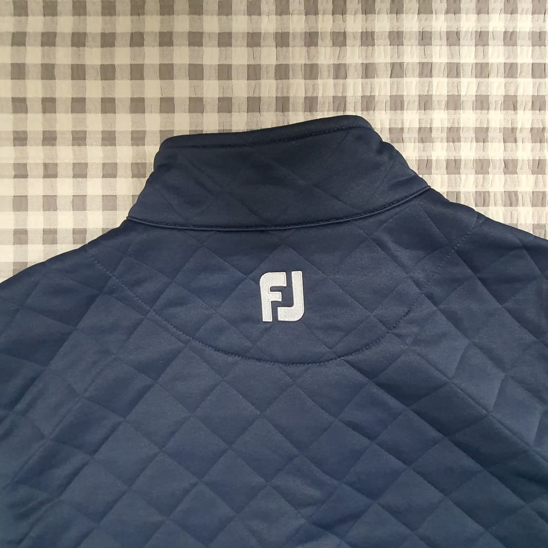 풋조이 퀼팅 풀오버 긴팔티 남자95 상품이미지6