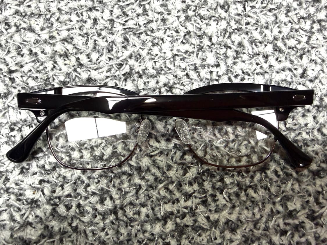 앰버옵티컬 행크 하금테 48size 블랙 건메탈 판매해요 상품이미지2