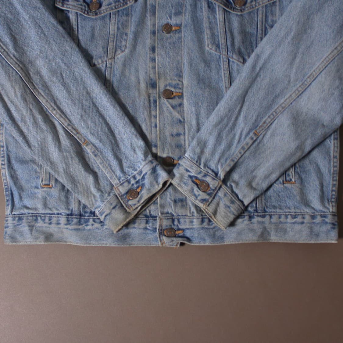90s Levi’s 리바이스 70507 USA 데님 트러커 자켓 L013 상품이미지4