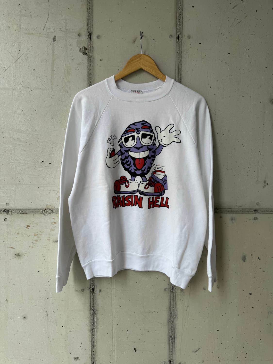 80s Raisin Hell 스웻셔츠 상품이미지1