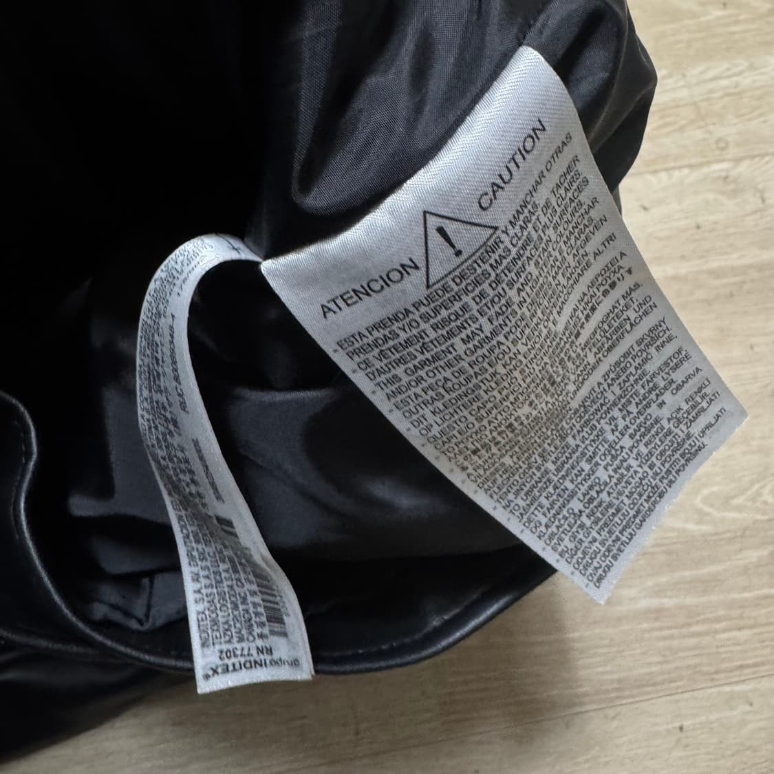 자라 싱글라이더 가죽자켓 상품이미지5