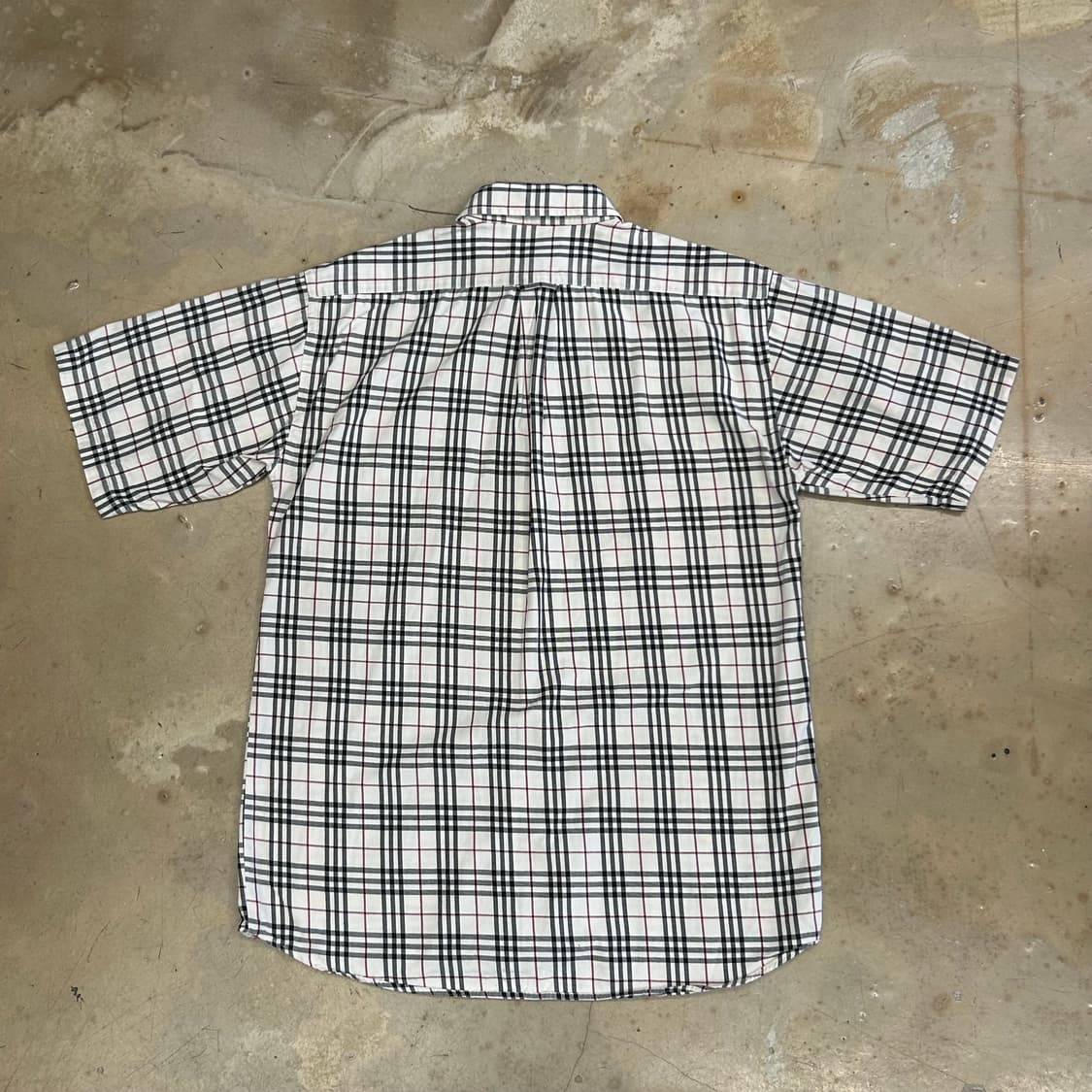 L 버버리 노바체크 반팔 셔츠 상품이미지3