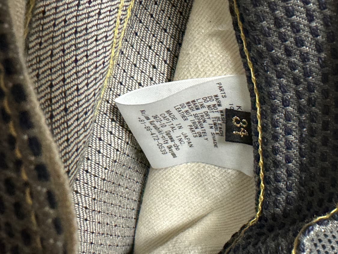 캐피탈 센츄리 데님 no.7 34 사이즈 상품이미지2