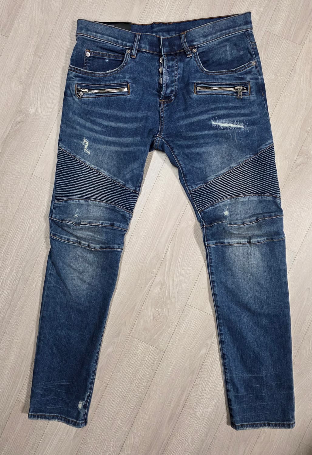 [정품] 발망 바이커진 프리아 네이비블루.  싸이즈 32 상품이미지1