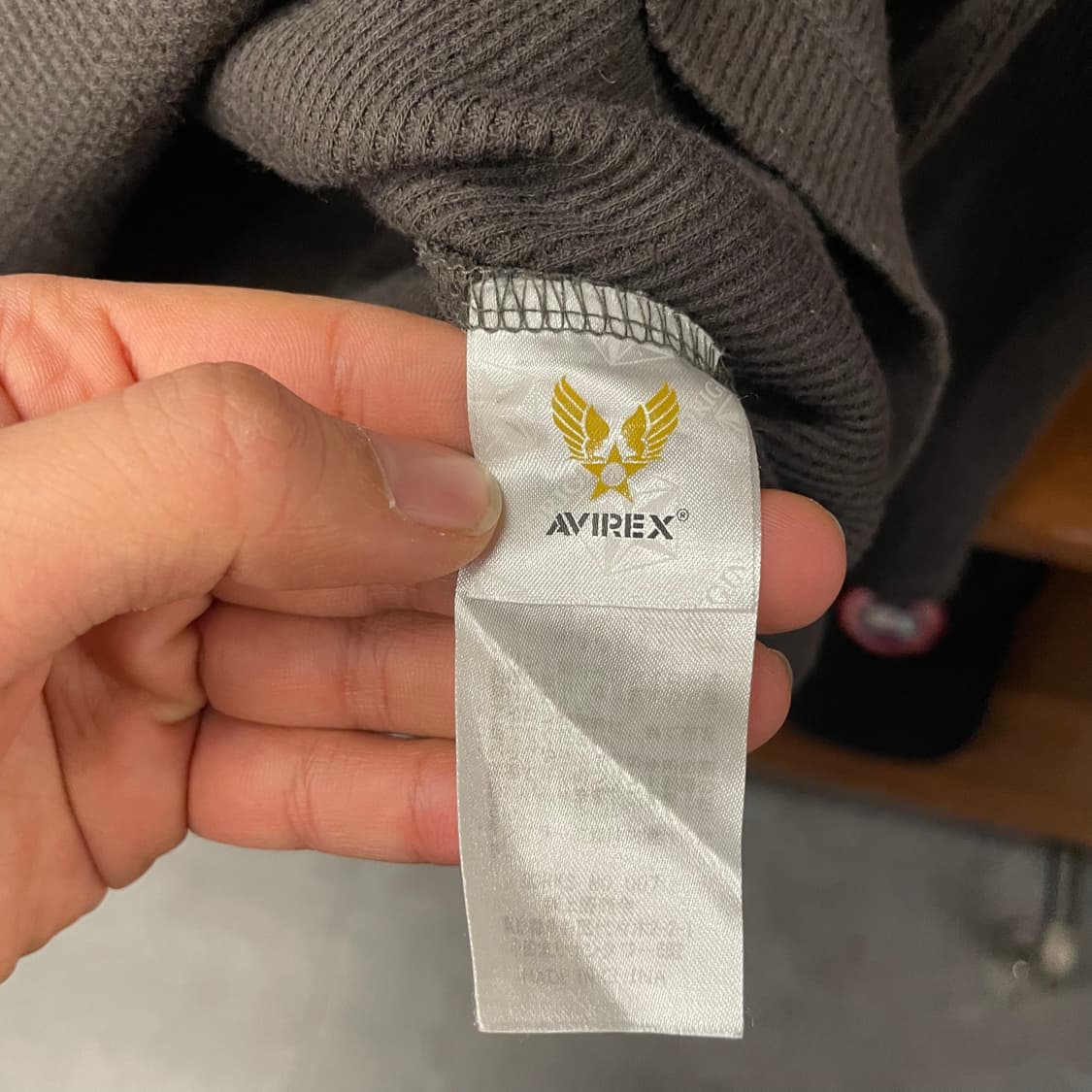 00s 아비렉스 리미티드 에디션 U.S ARMY 에어본 와플니트 N400 상품이미지8