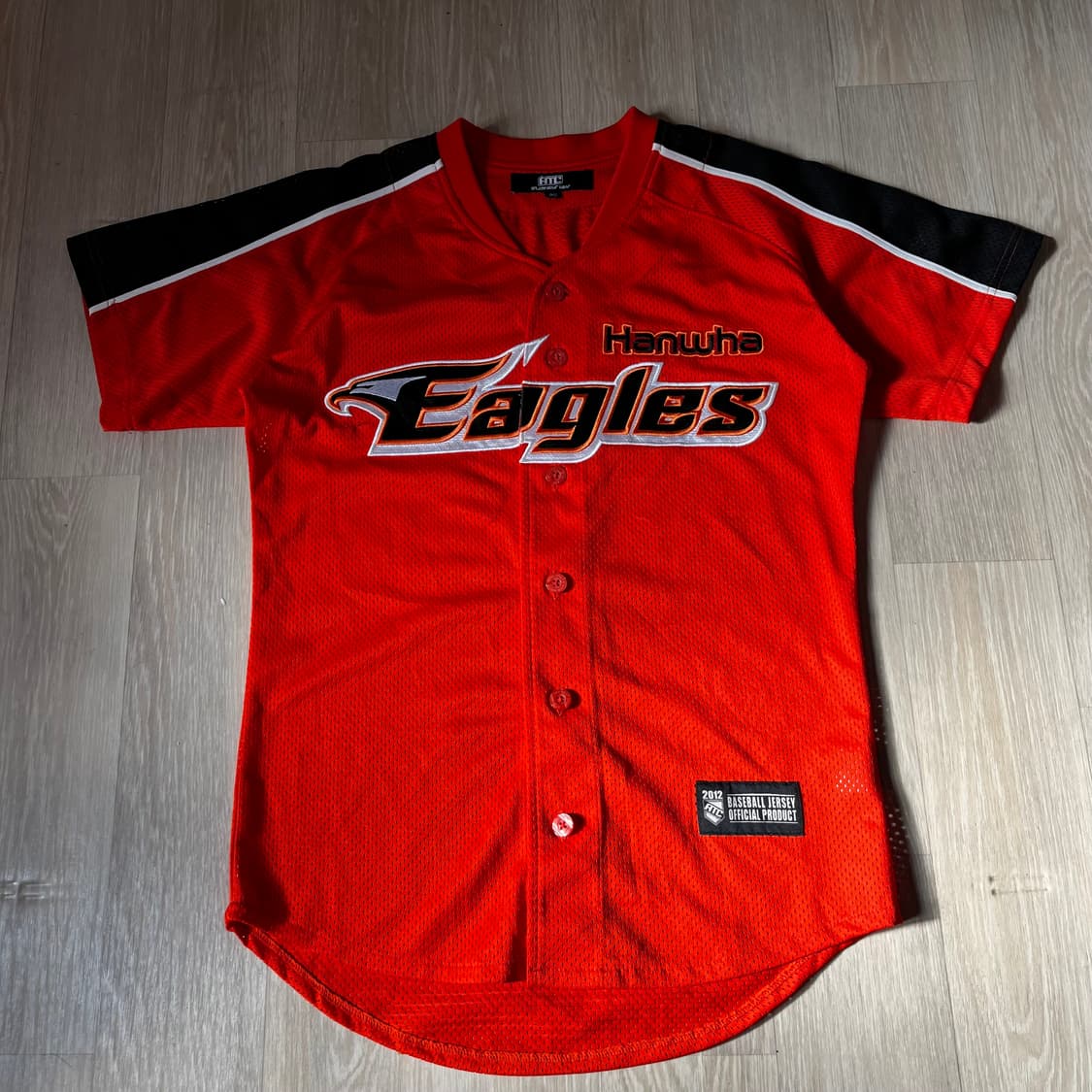 (85) 한화이글스 2012 올드 어웨이 노마킹 유니폼 한화 유니폼 져지 상품이미지2