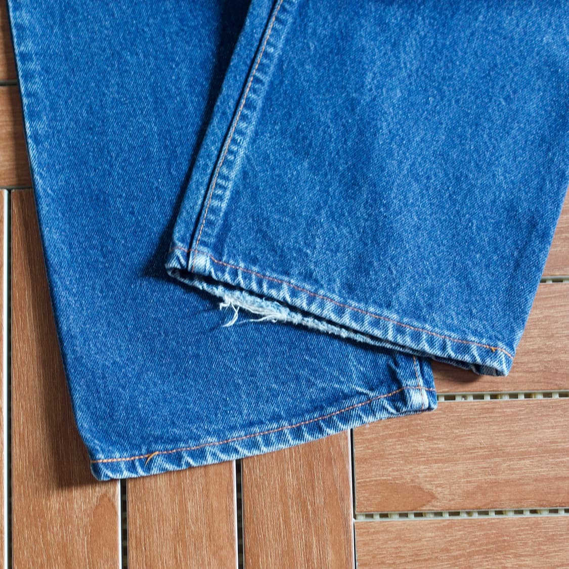 80-90’s Levi’s 517 orange tab denim 상품이미지3