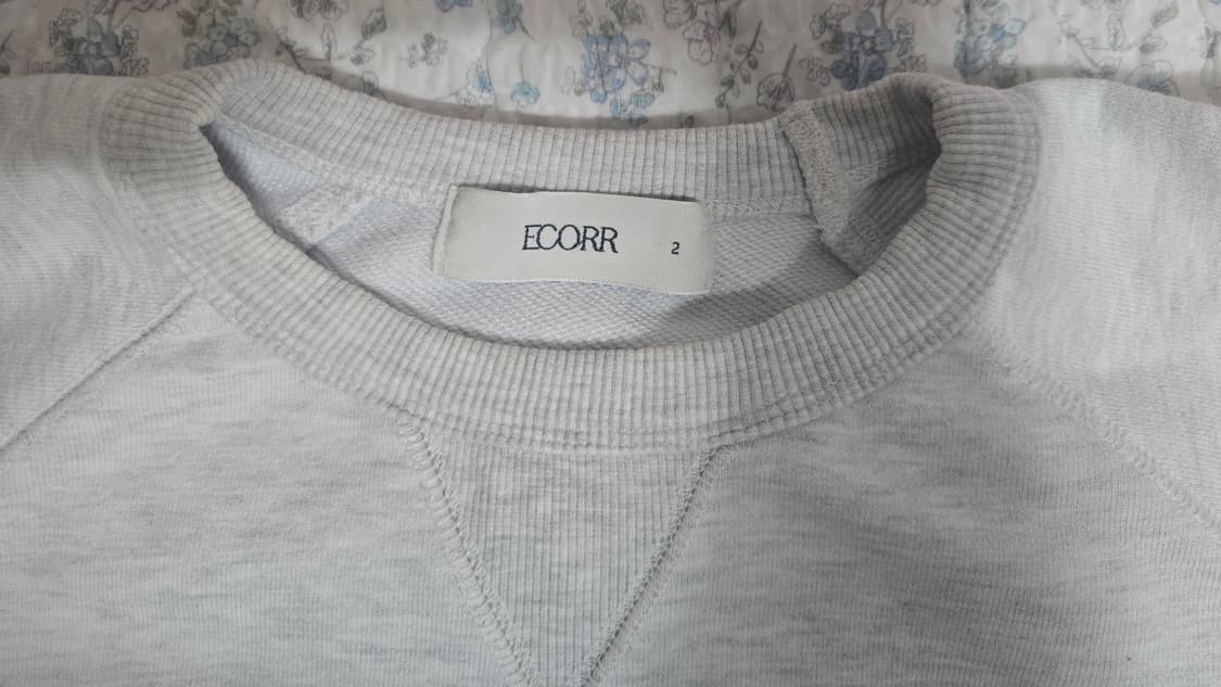 이코르 노스텔직 자수 스웨트 셔츠
 2사이즈[100정도 상품이미지5