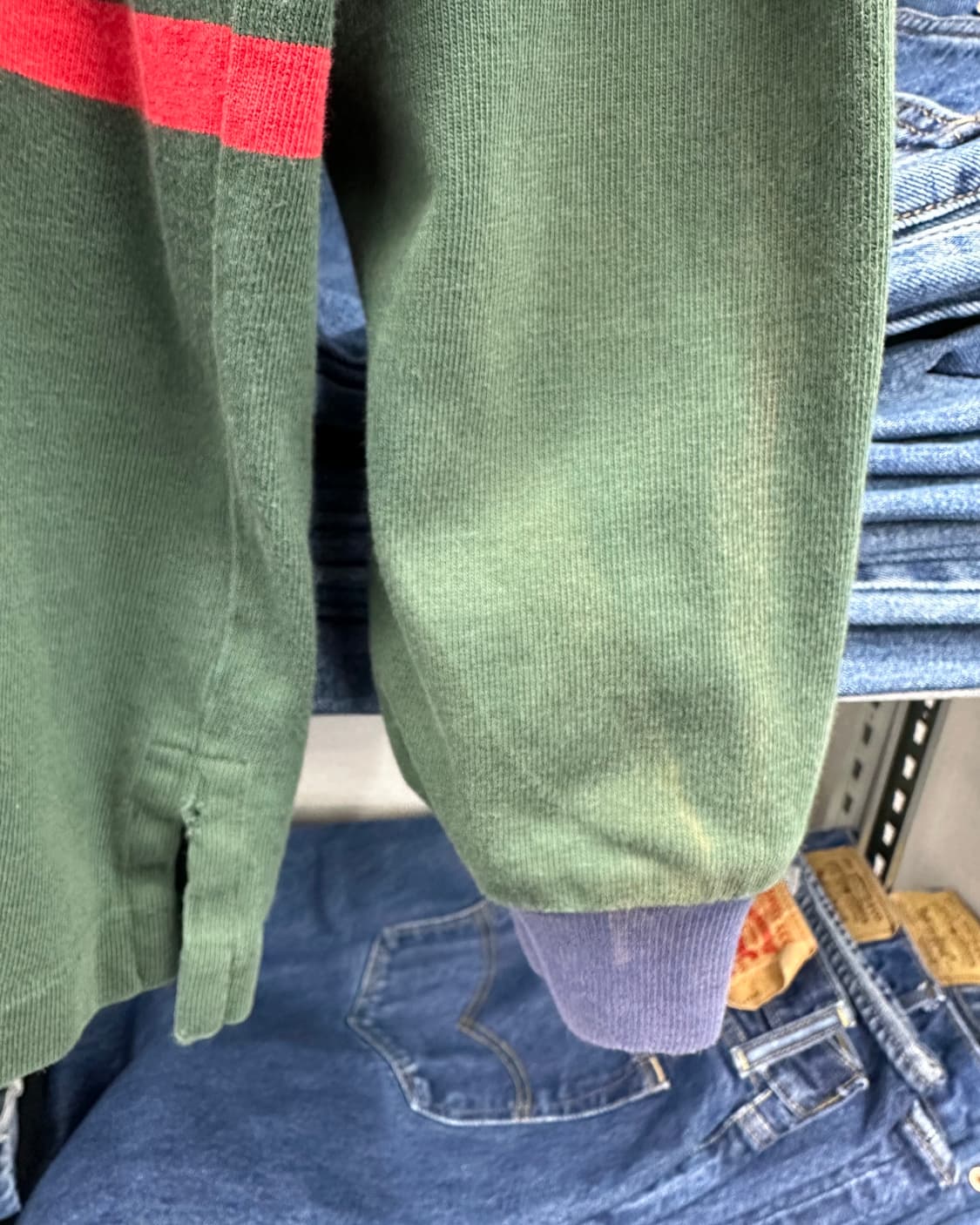 (L)폴로 단가라 럭비티-M1793 상품이미지7