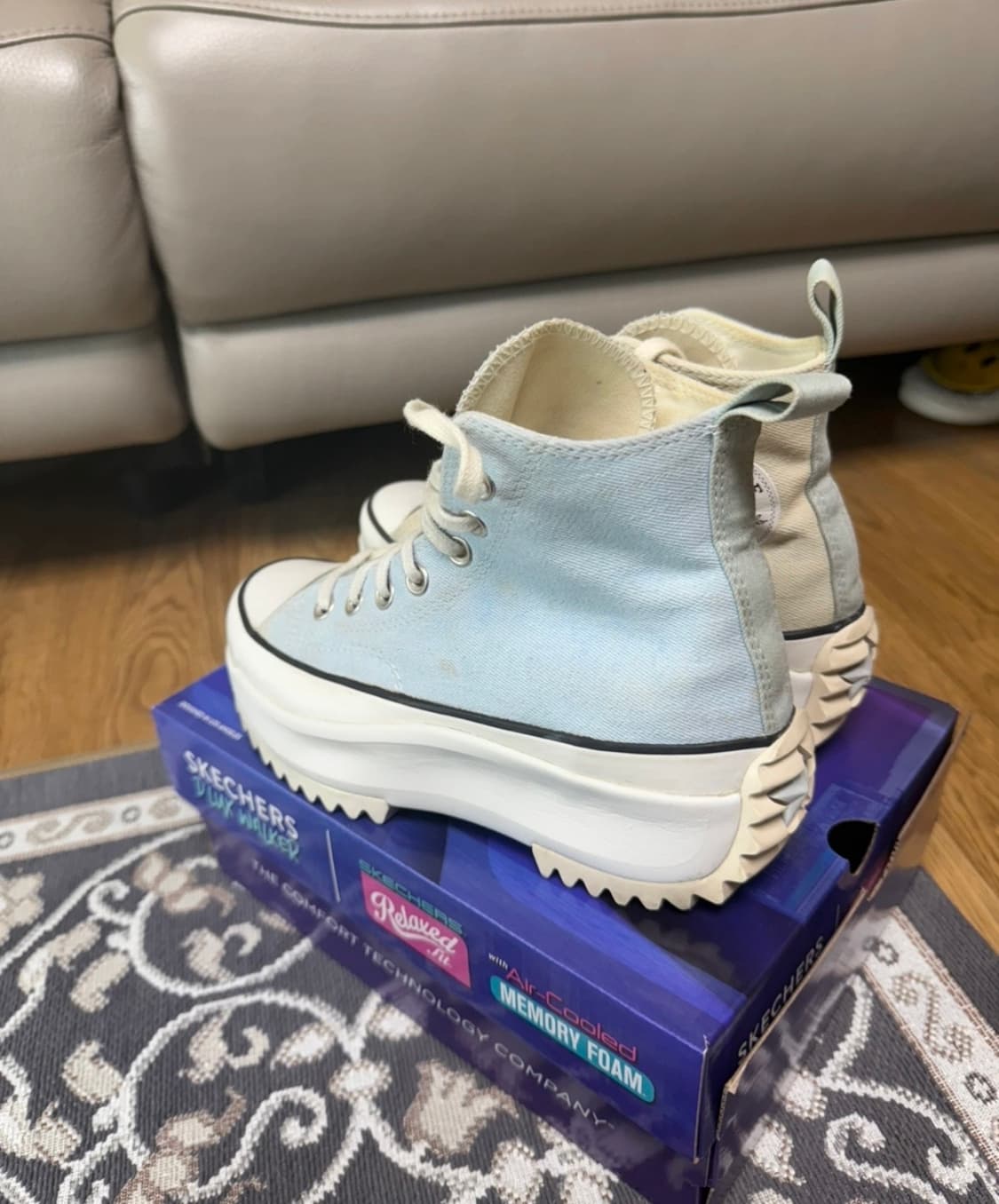 컨버스 런스타 하이크 데님 230 상품이미지2