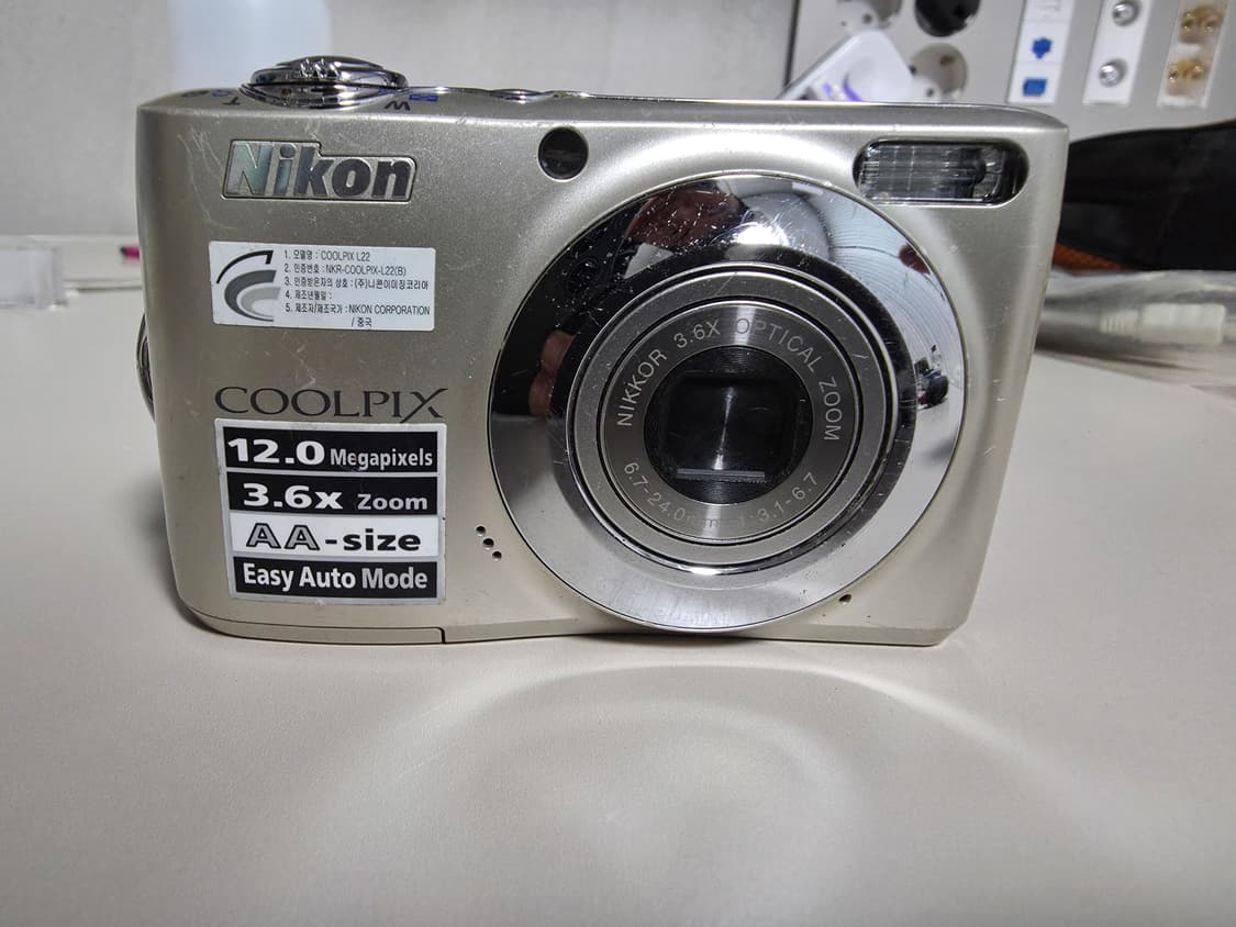 니콘 쿨픽스 L22 빈티지 레트로 디지털카메라 상품이미지1