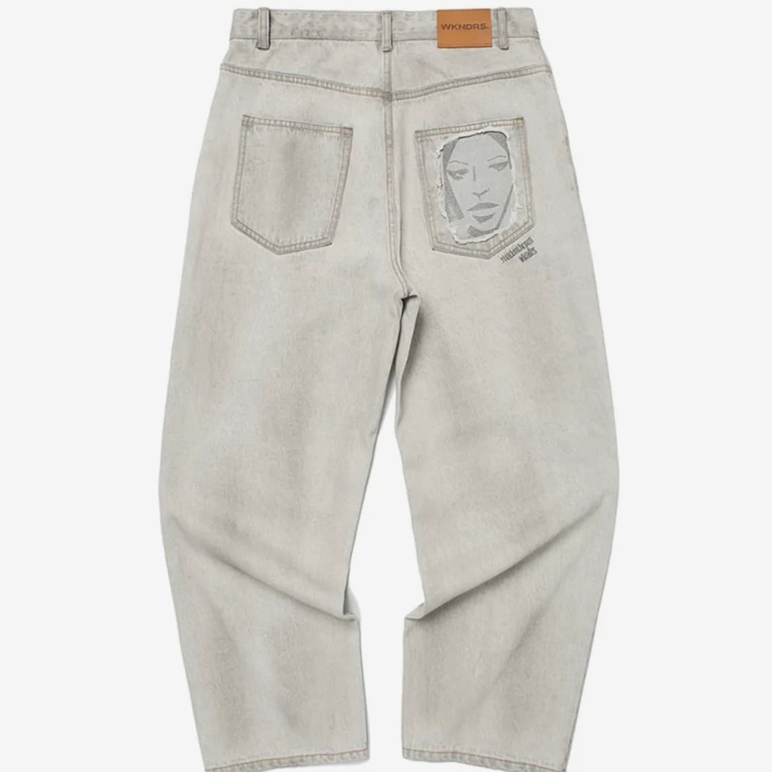 위캔더스 페이스 데님 팬츠 상품이미지1