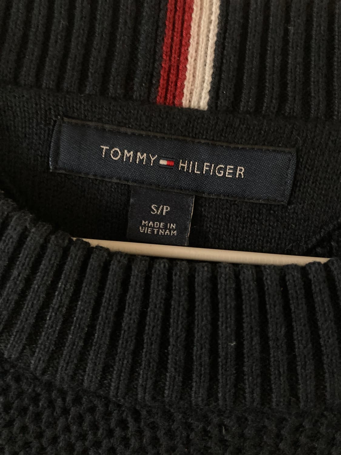 타미힐피거 네이비 니트 스웨터 상품이미지3