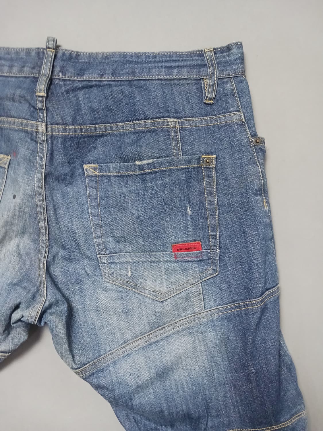 [38] 디스퀘어드2 더티오일 레드탭 타이디바이커진 청바지 상품이미지10