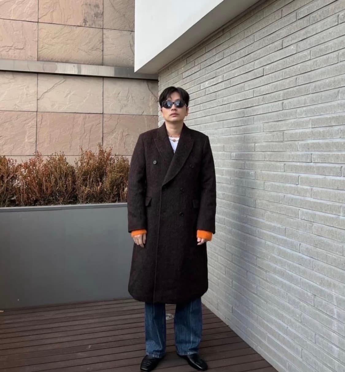 아워레가시 브라운 웨일 코트 상품이미지1