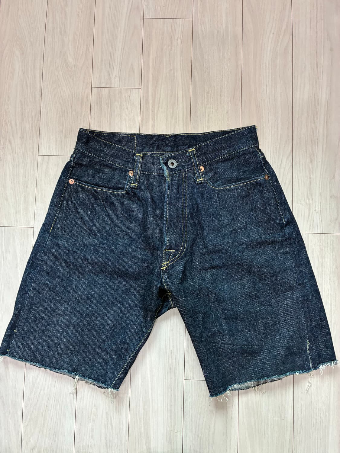 [초희귀 아카이브] Kapital 초기 모델 데님 쇼츠 (26인치 / K 상품이미지1