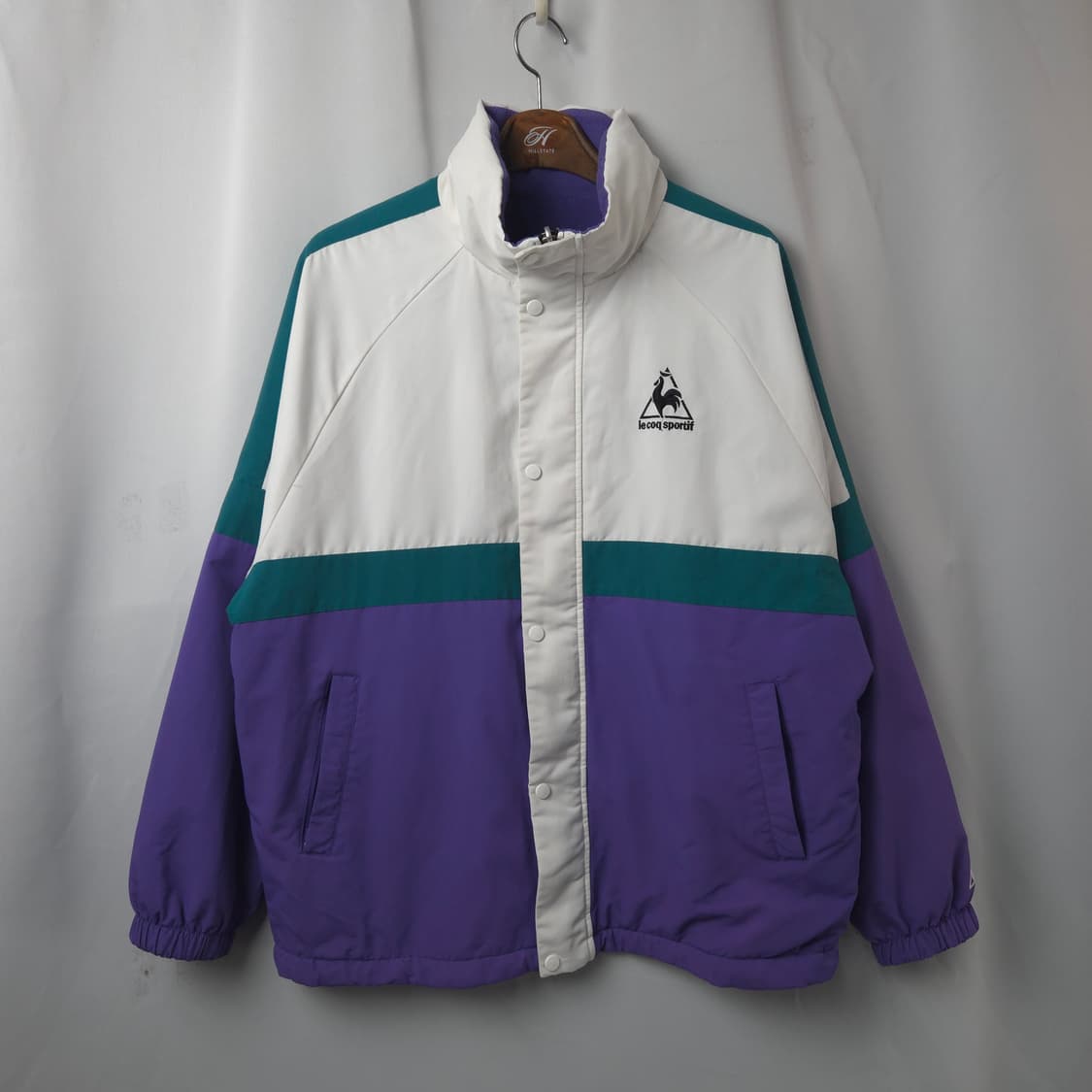 남L-XL 르꼬끄 오버핏 양면 바람막이 플리스 자켓 상품이미지1