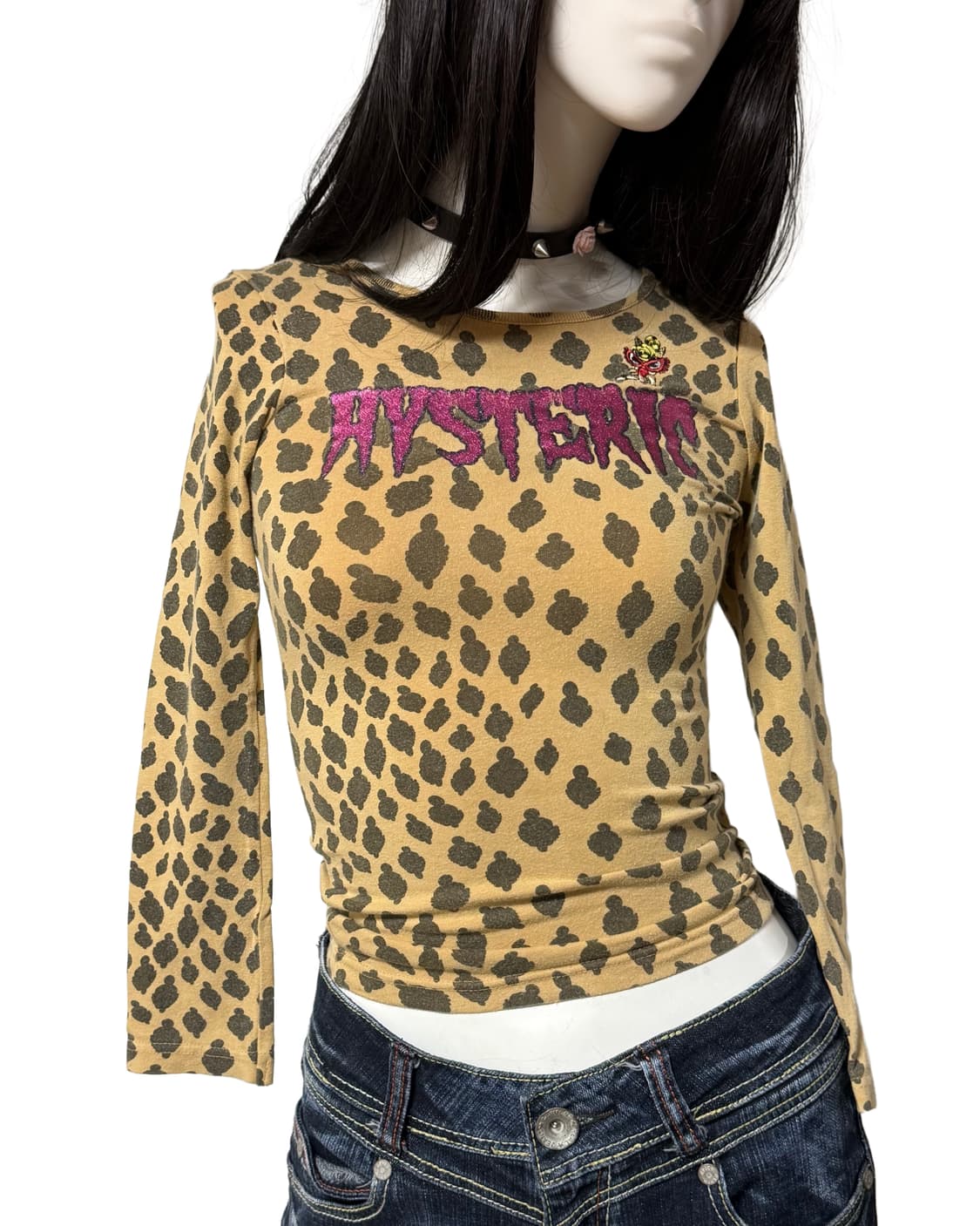 (레어) 히스테릭 글래머 sexy Y2k 호피 갸루st 탑 상품이미지5