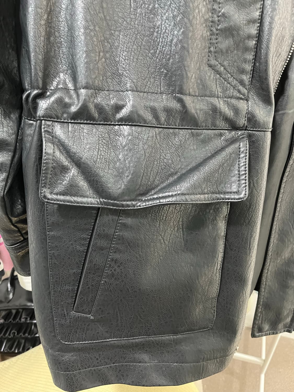 플리즈프로젝트 레더 자켓  상품이미지4