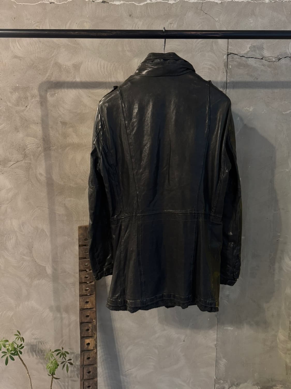 조르지오 브라토 베지터블 램스킨 가죽 코트 100 상품이미지10