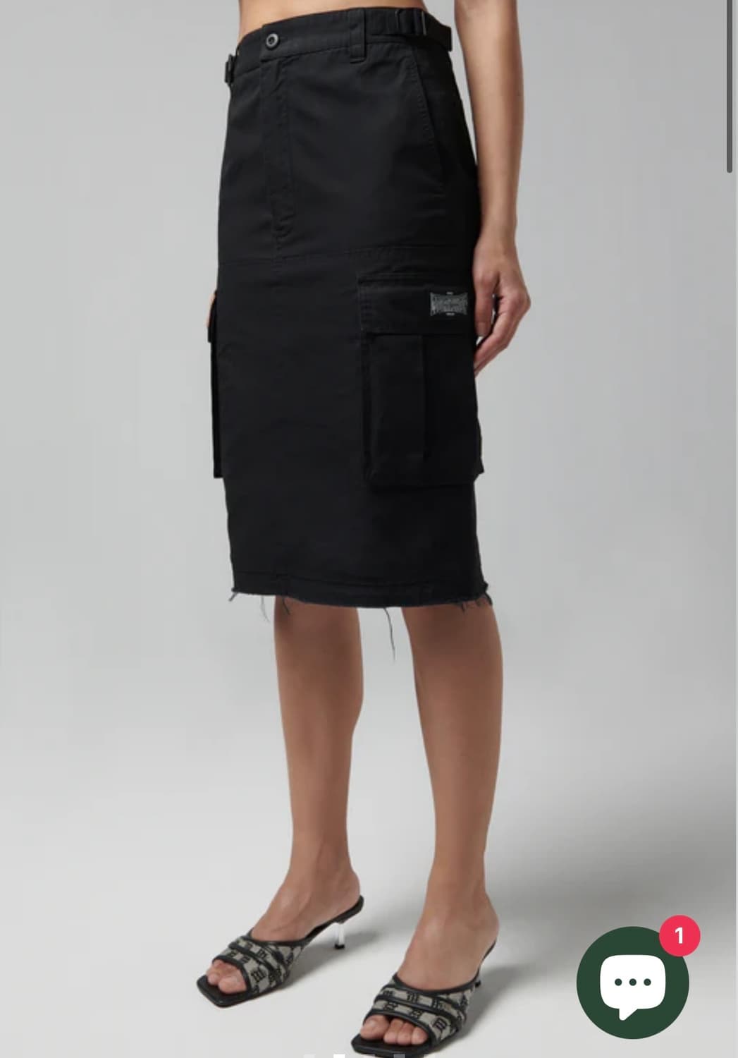 032c 리얼리스트 카고 스커트 상품이미지6