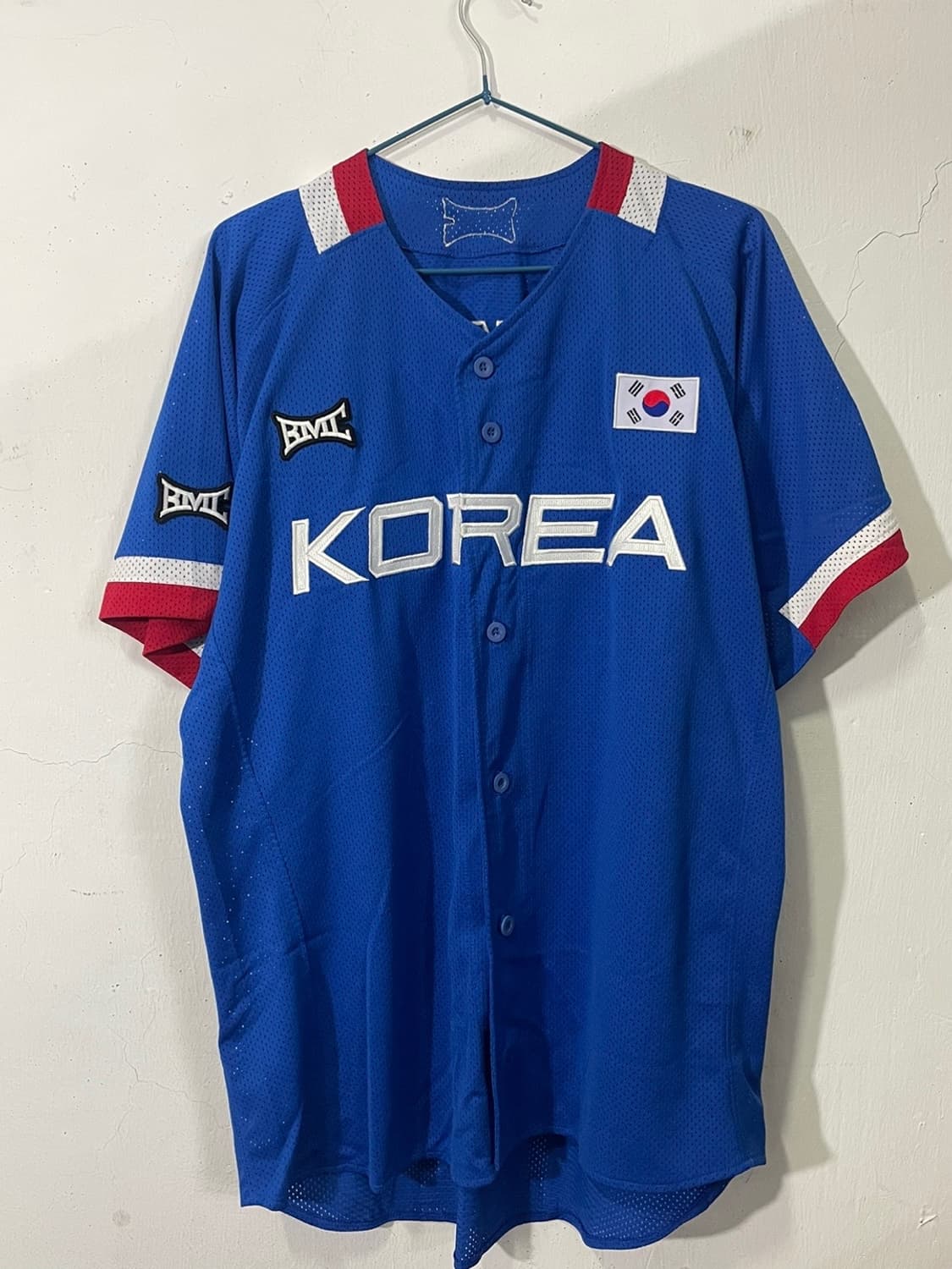 BIVIC 한국 36 블록코어 유니폼 블루 XL 상품이미지5