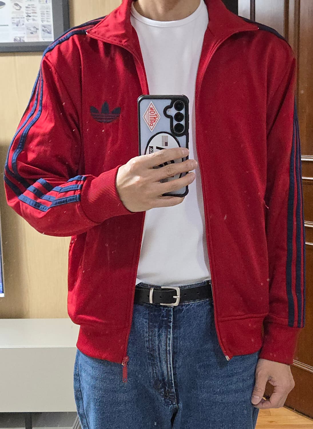 (착샷) 아디다스 파이어버드 져지 트랙탑 상품이미지9