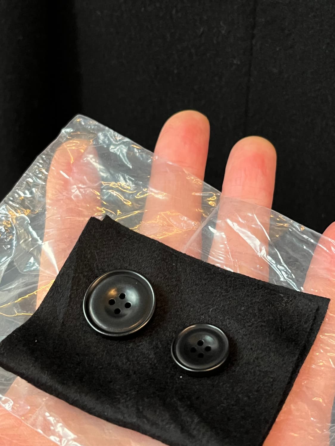 Savile Row of London 울 캐시미어 블레이저 블랙 M 상품이미지8