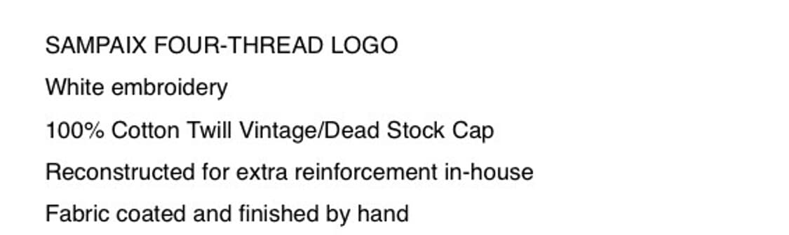 sampaix cap 상품이미지3