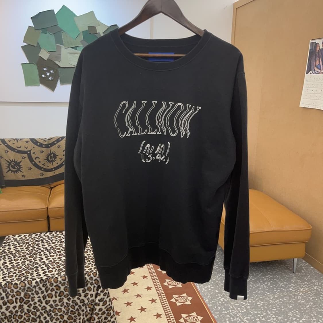 디스이즈네버댓 빈티지 스트릿 펑크 물결로고 맨투맨 L C09436 상품이미지3