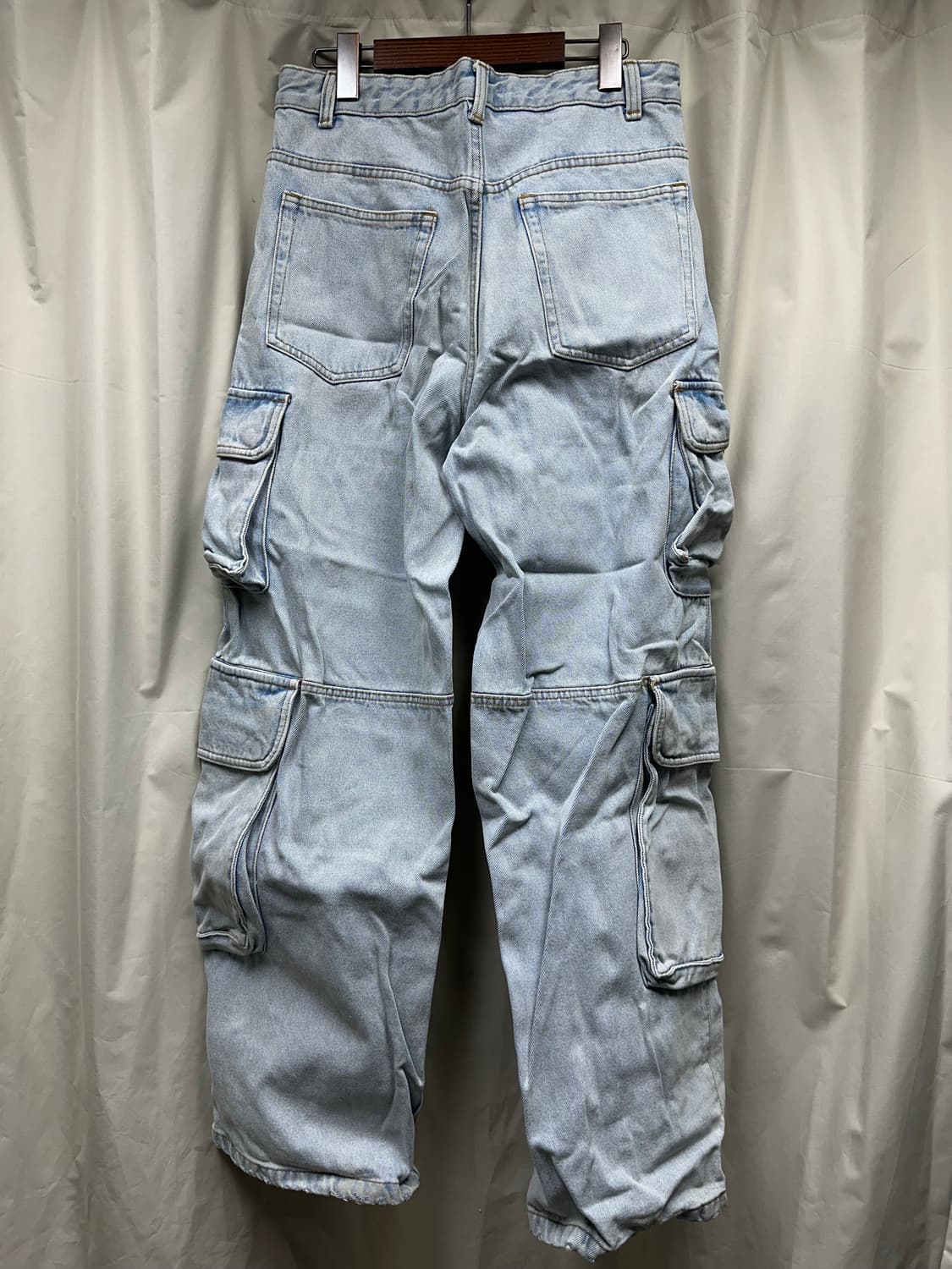 자라 연청 카고팬츠 eur38 상품이미지4