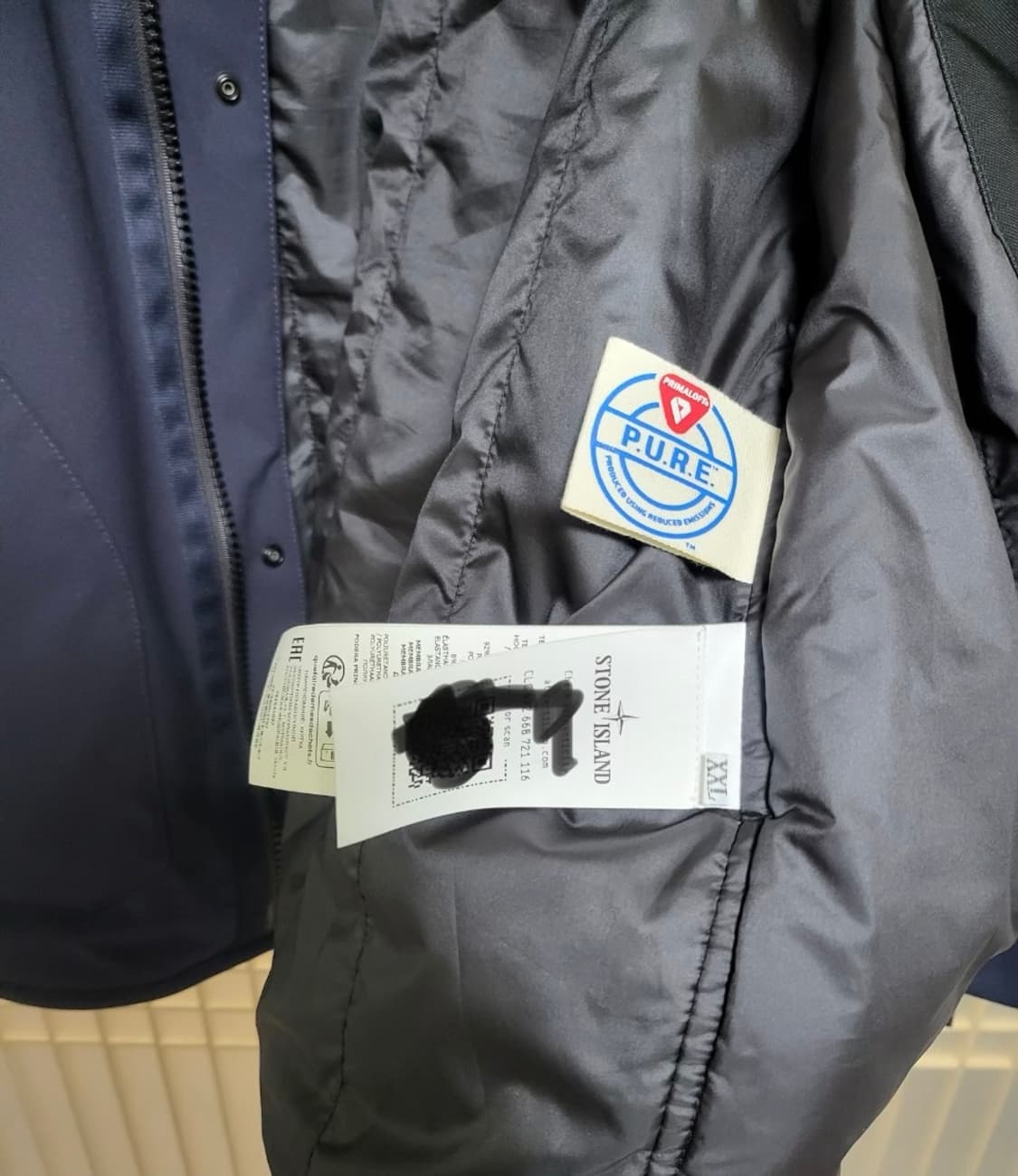 [XXL]스톤아일랜드 프리마로프트 소프트쉘 자켓 상품이미지7